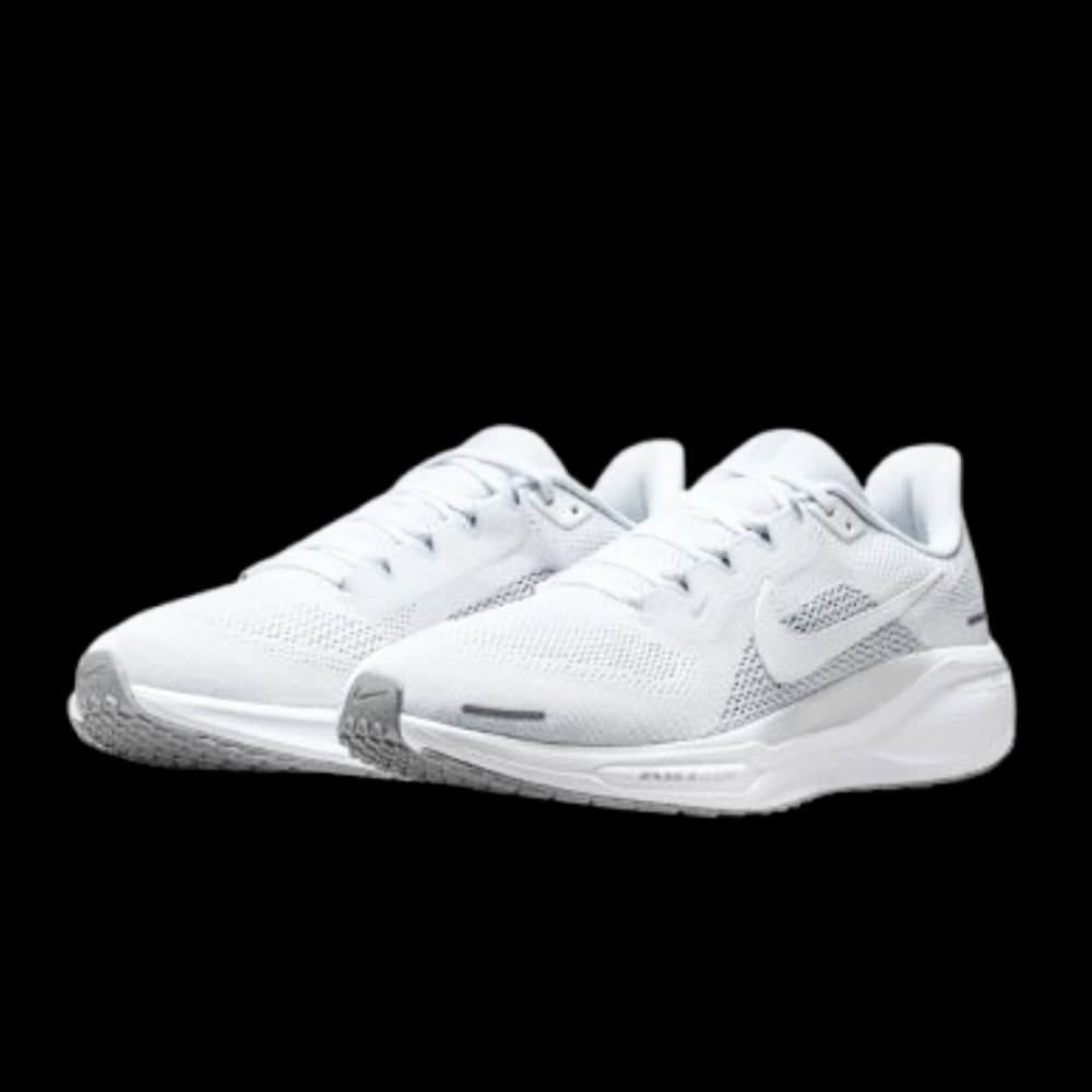 Nike Air Zoom Pegasus 41 Running Mens Size 14 White Pure Platinum